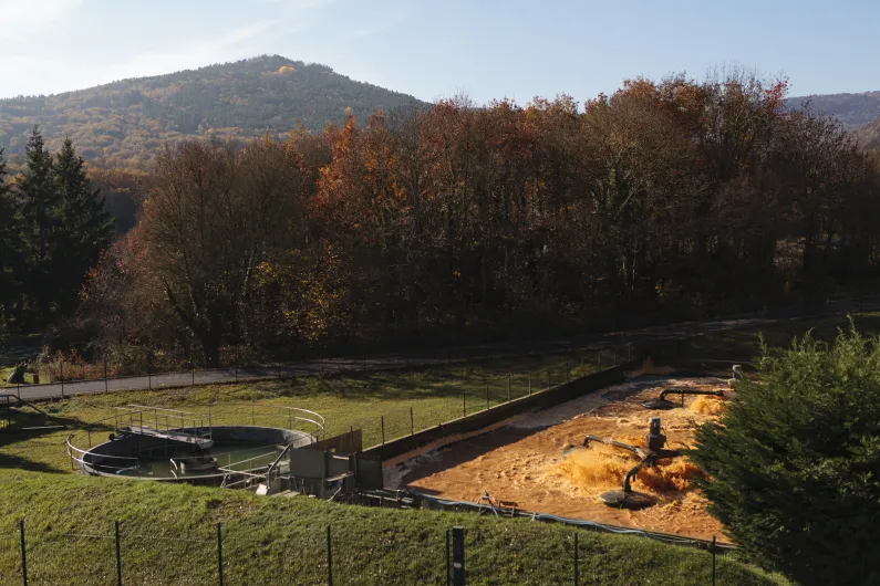 station d'épuration de la fromagerie